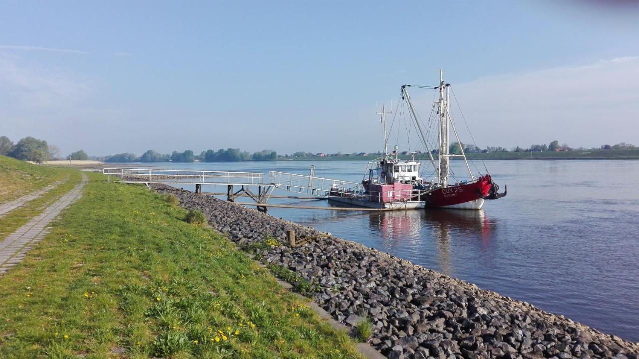 Ferienwohnung Elbe Diek Stelle Exterior foto