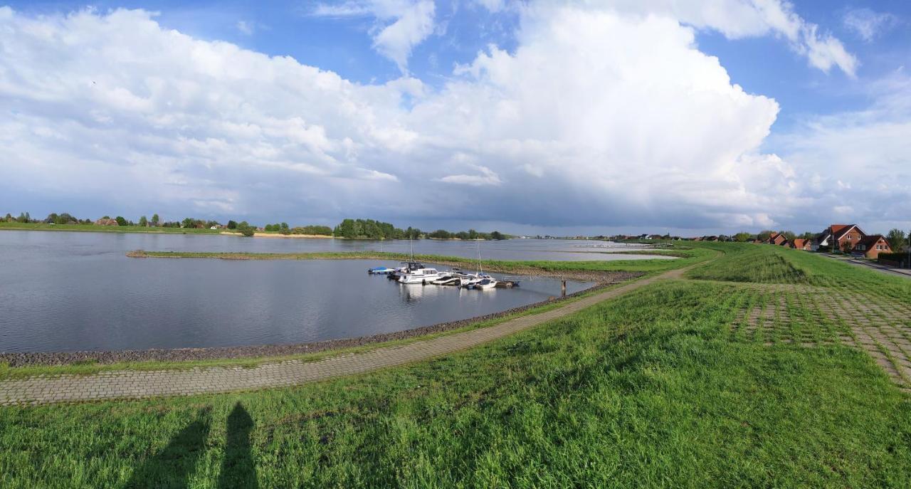 Ferienwohnung Elbe Diek Stelle Exterior foto