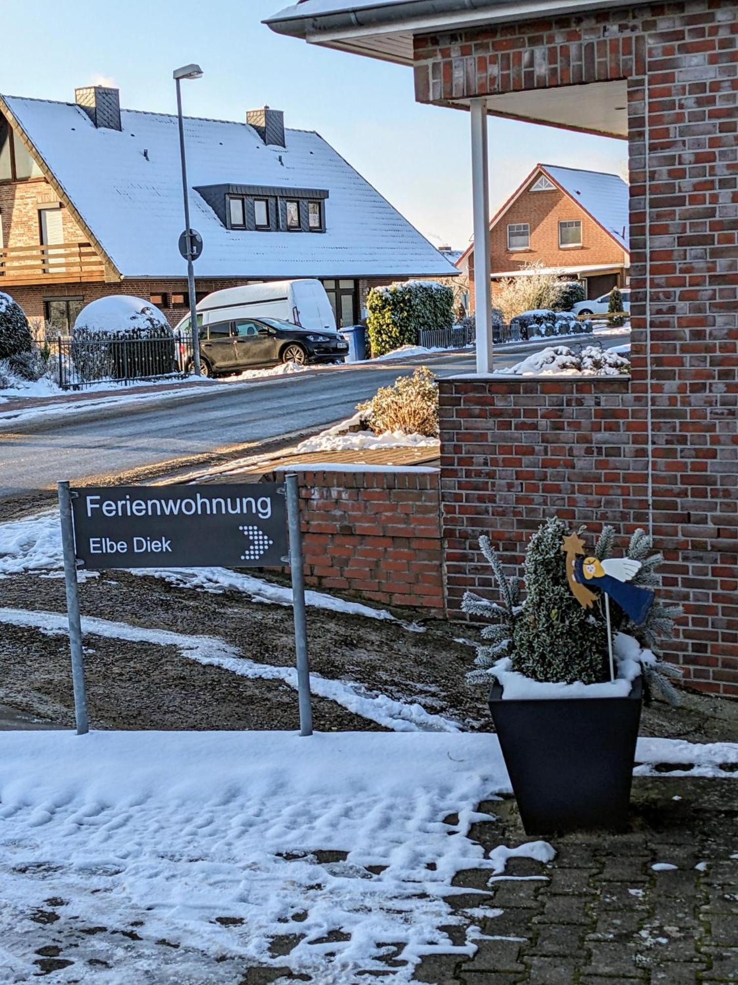 Ferienwohnung Elbe Diek Stelle Exterior foto